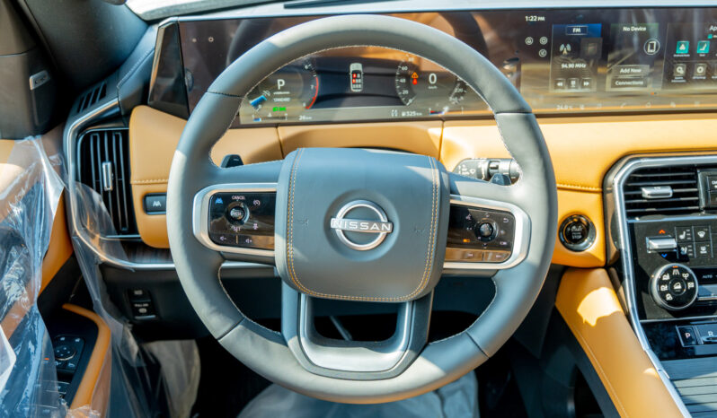 
2026 Nissan Patrol SE Platinum 3.8L AT Petrol Silver-Tan Blackroof full									