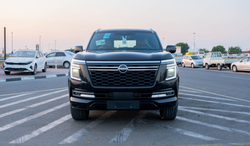 
2026 Nissan Patrol LE Platinum 3.5L AT Petrol (Black-Red) full									