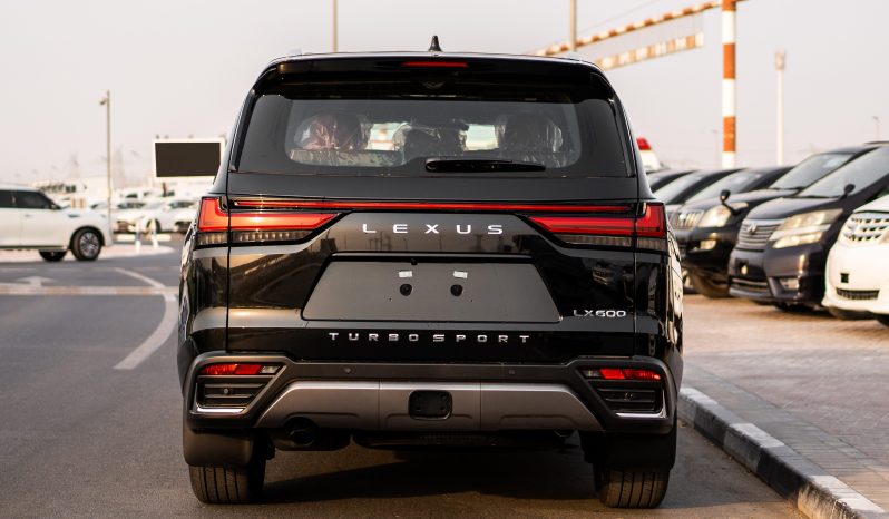 
2026 Lexus LX600 Turbo Sport 3.5L AT Petrol (Black) full									