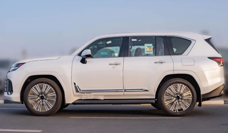 
2026 Lexus LX600 Turbo Sport 3.5L AT Petrol (White) full									
