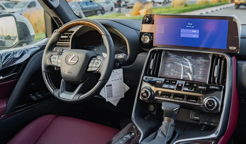
2026 Lexus LX600 Turbo Sport 3.5L AT Petrol (White) full									