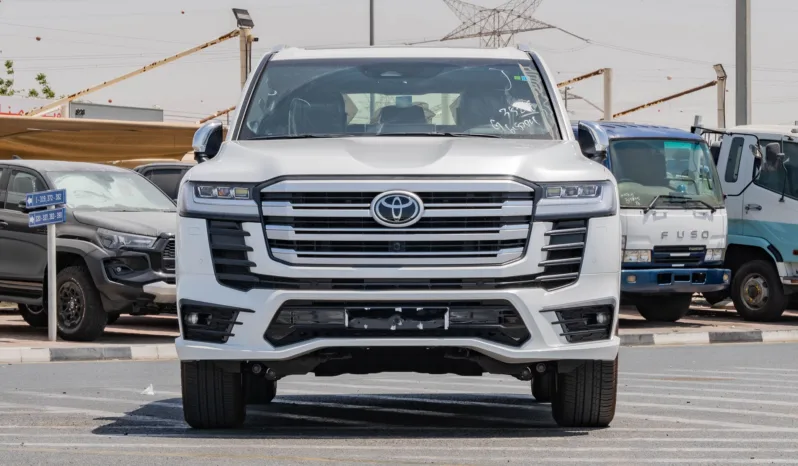 2025 Toyota Land Cruiser 300 VXR 3.5L Twin Turbo (White-red) full