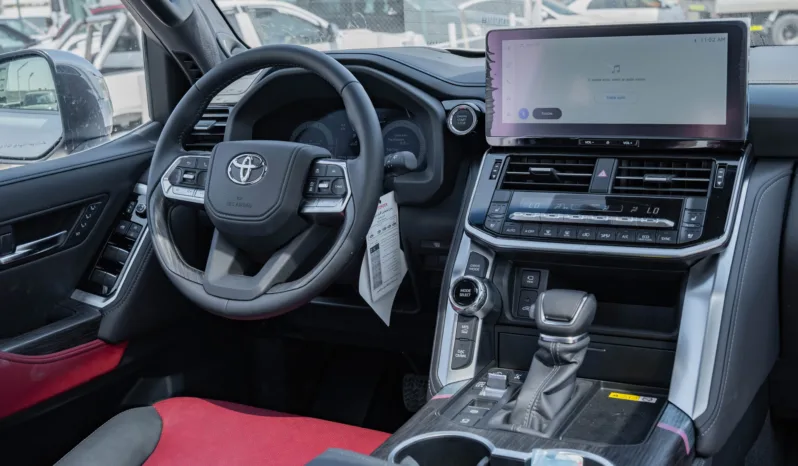 2025 Toyota Land Cruiser 300 VXR 3.5L Twin Turbo (White-red) full
