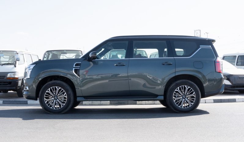 
2026 Nissan Patrol SE Platinum 3.8L AT Petrol (Green-Tan) full									
