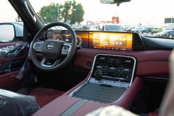 
2026 Nissan Patrol SE Platinum 3.8L AT Petrol (Silver-Red) full									