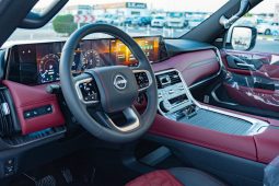 
2026 Nissan Patrol SE Platinum 3.8L AT Petrol (Silver-Red) full									