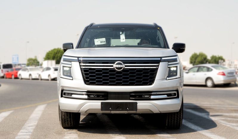 
2026 Nissan Patrol SE Platinum 3.8L AT Petrol (Silver-Red) full									