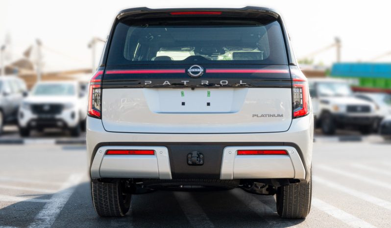 
2026 Nissan Patrol SE Platinum 3.8L AT Petrol (Silver-Red) full									