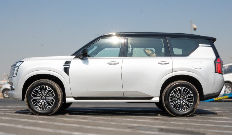 
2026 Nissan Patrol SE Platinum 3.8L AT Petrol (Silver-Red) full									