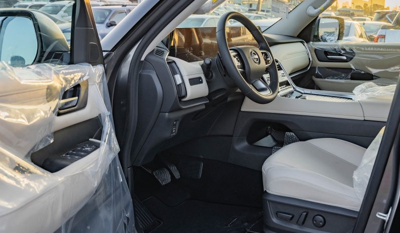 
2026 Nissan Patrol SE T2 3.8L AT Petrol (Gray-Beige) full									