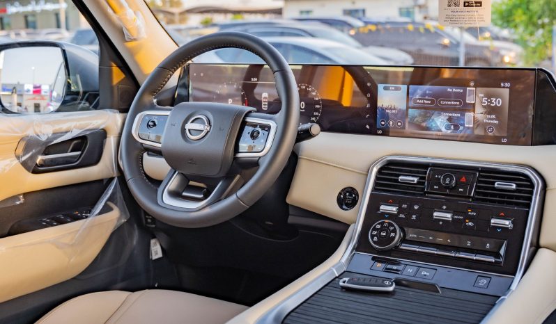 
2026 Nissan Patrol SE T2 3.8L AT Petrol (Gray-Beige) full									